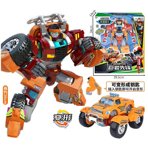 Korean Super Tobot  Robot Toy - Durable ABS Material, Available in Various Sizes, Packaged Without Color Box ToylandEU.com Toyland EU