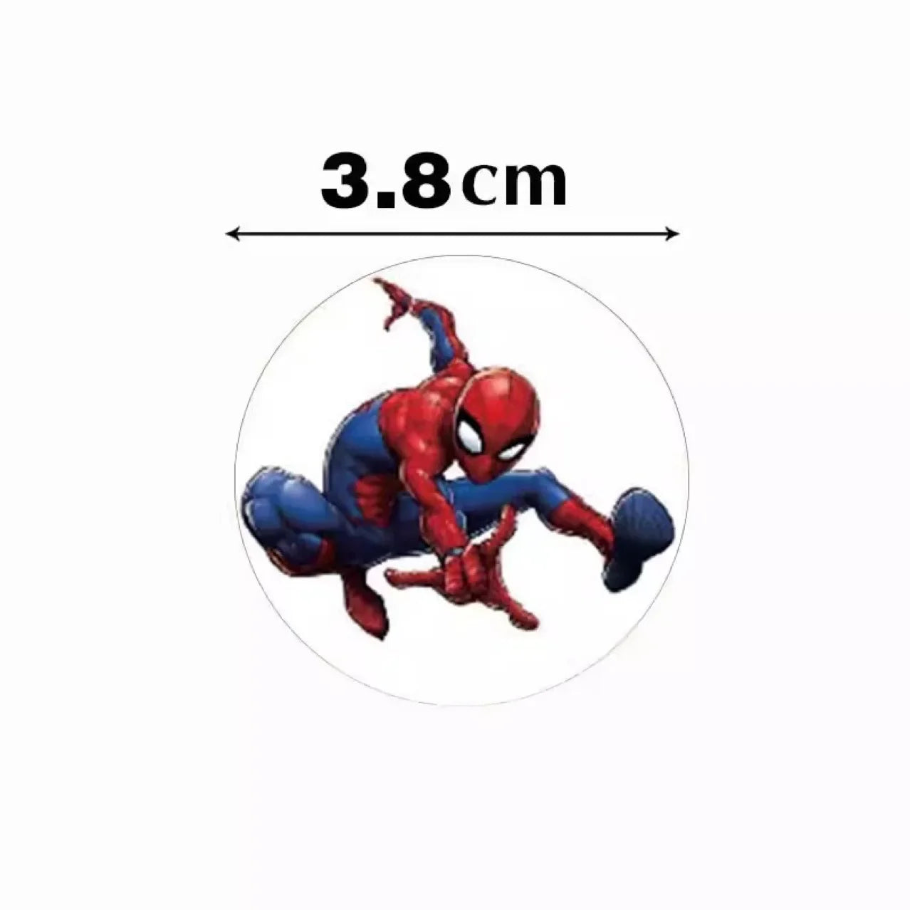 Spiderman Stickers | 500 Pieces | Anime Style Marvel Set | 500 Count
