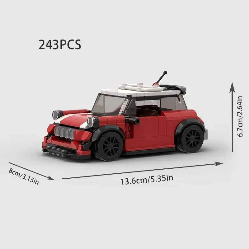 Miata MX5 Realistic Race Car Building Blocks Set For Collectors - ToylandEU