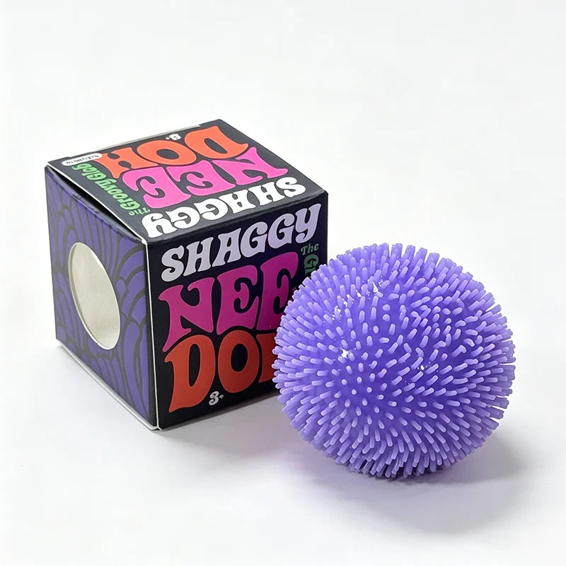 Mini Fuzz Fidget Balls | 3 Pack Multicolor | Anti Stress Sensory | For Teens