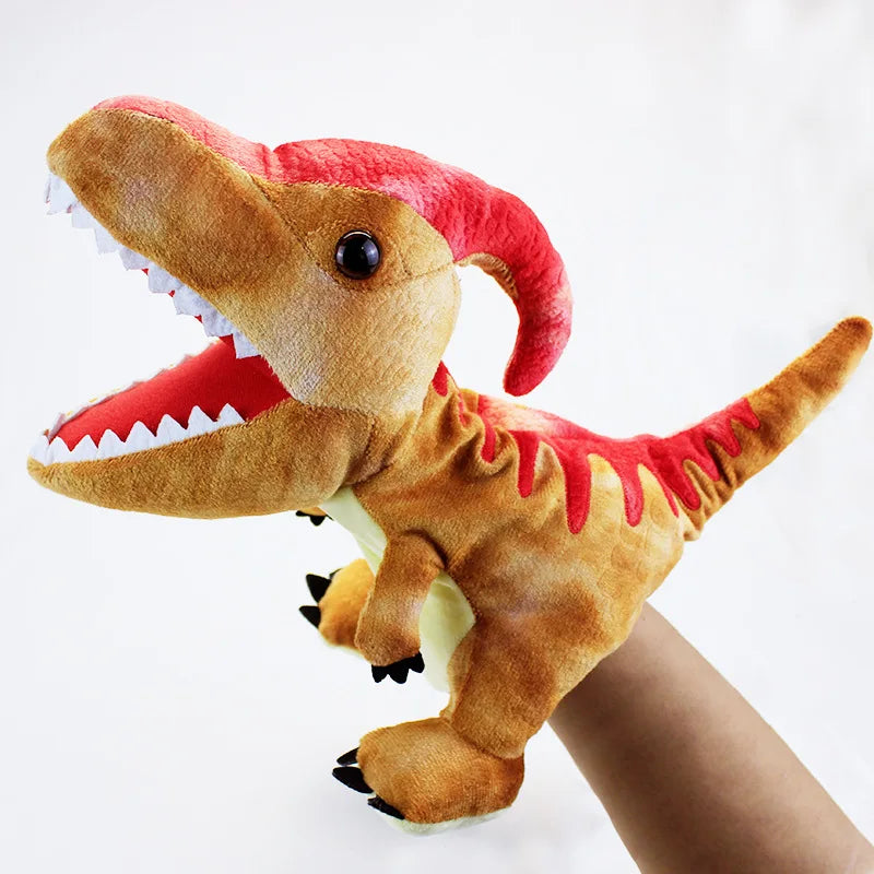 Dinosaur Hand Puppet Plush for Kids and Performances