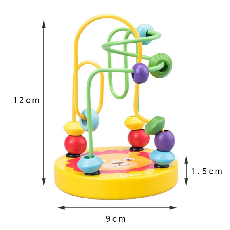 Montessori Baby Roller Coaster Abacus: Educational Math Toy for Toddlers - ToylandEU