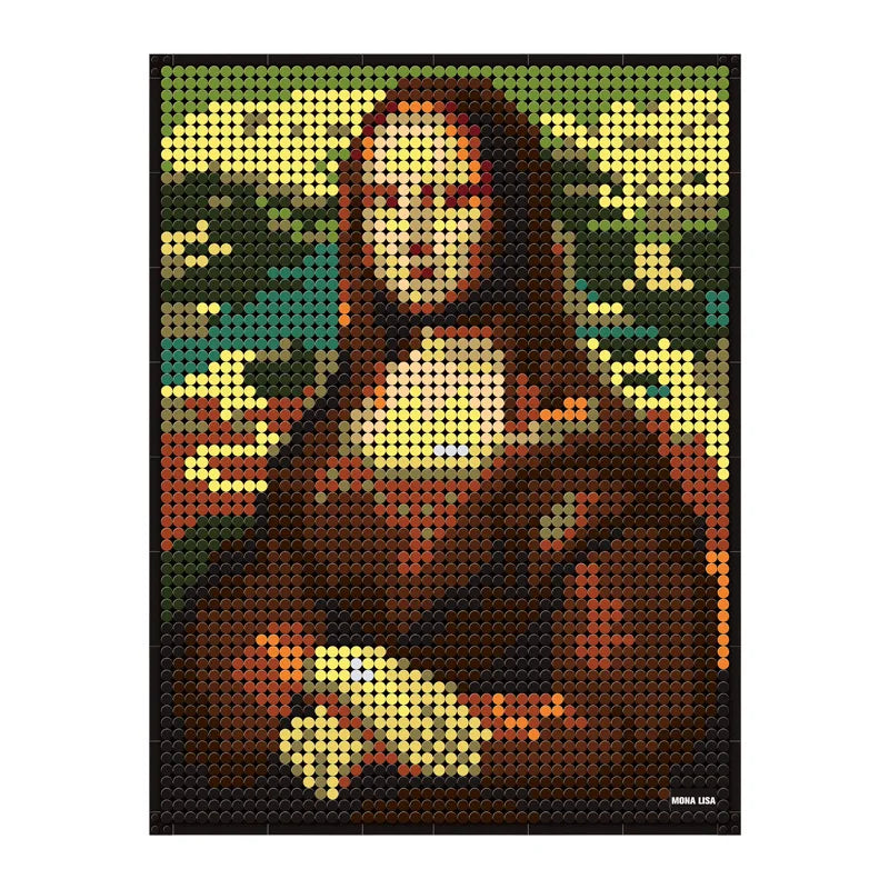 Building Blocks | Compatible With Lego | World Famous Painting Models | Art Home Decor