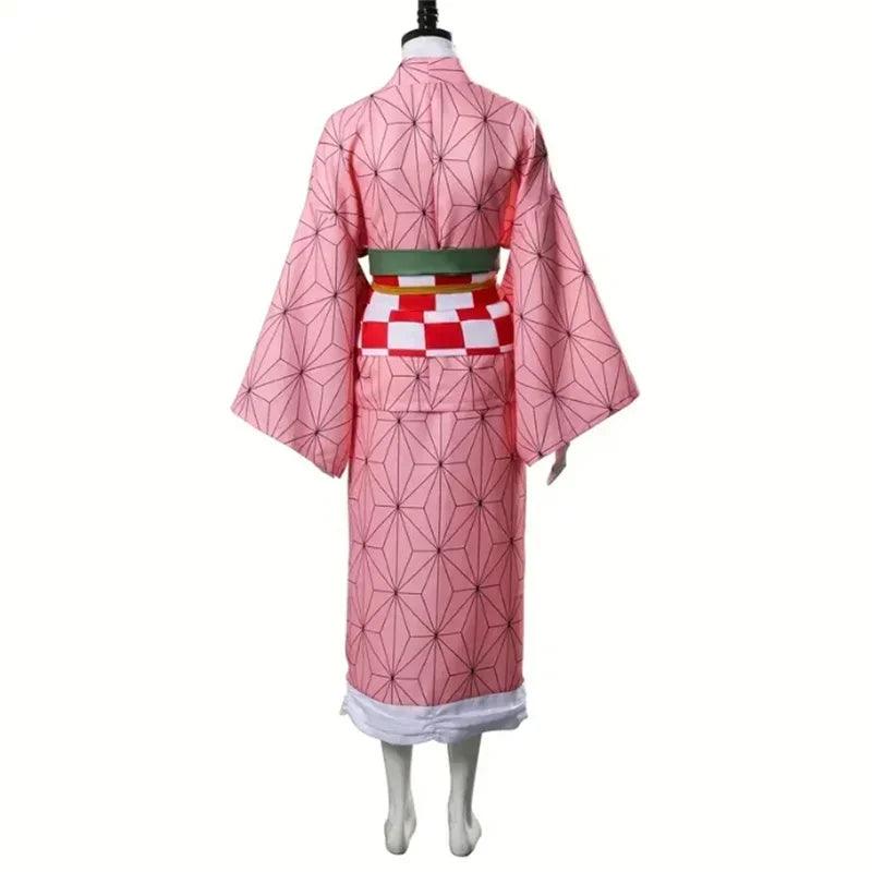 Nezuko Cosplay Costume | Polyester Cotton | Toylandeu™