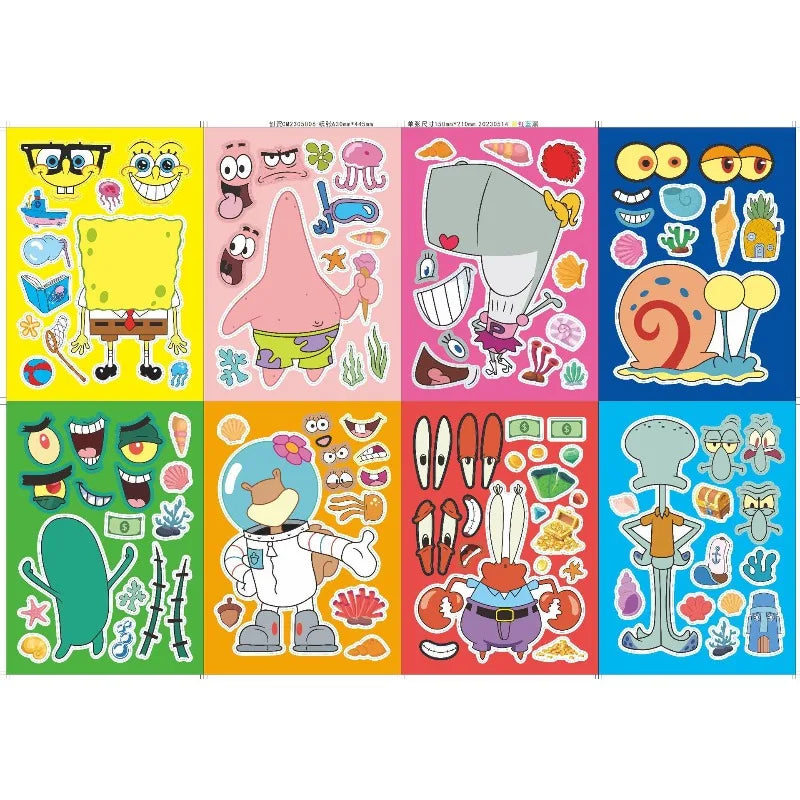 SpongeBob Jigsaw Puzzle | Age 14 Years | Educational DIY Assembly | Family Gift