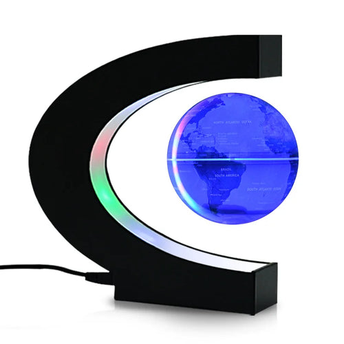 3 Inch Magnetic Levitation Globe with C Shaped Night Light ToylandEU.com Toyland EU