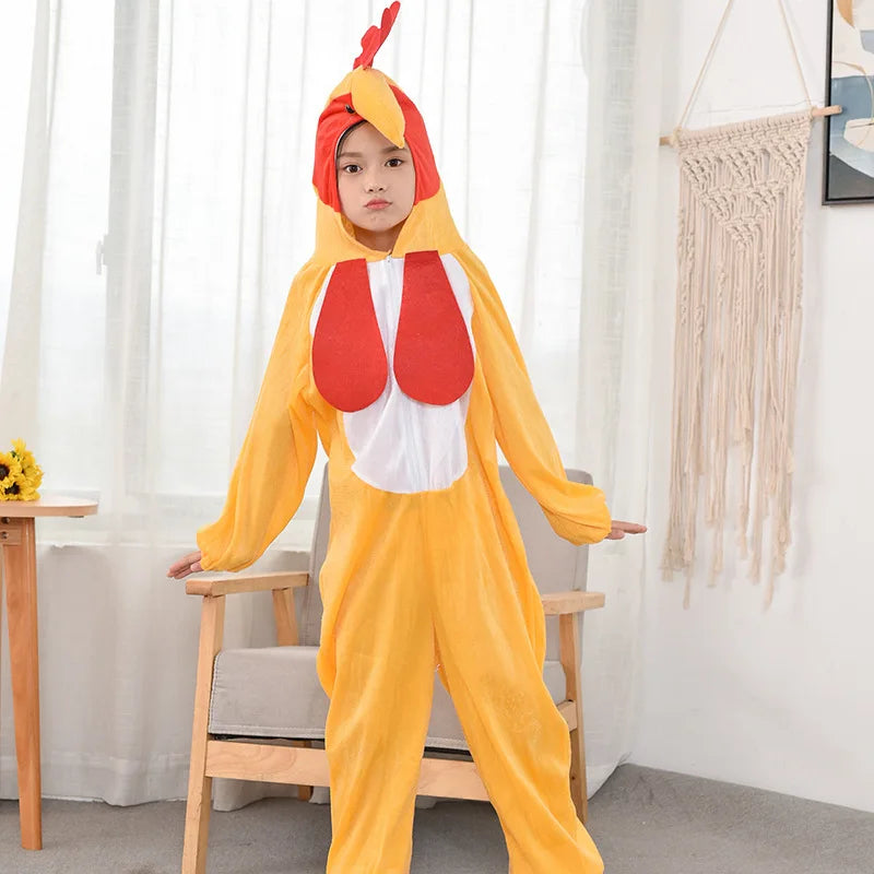 Vibrant Kids Rooster Costume Costume for Halloween & Playtime Fun