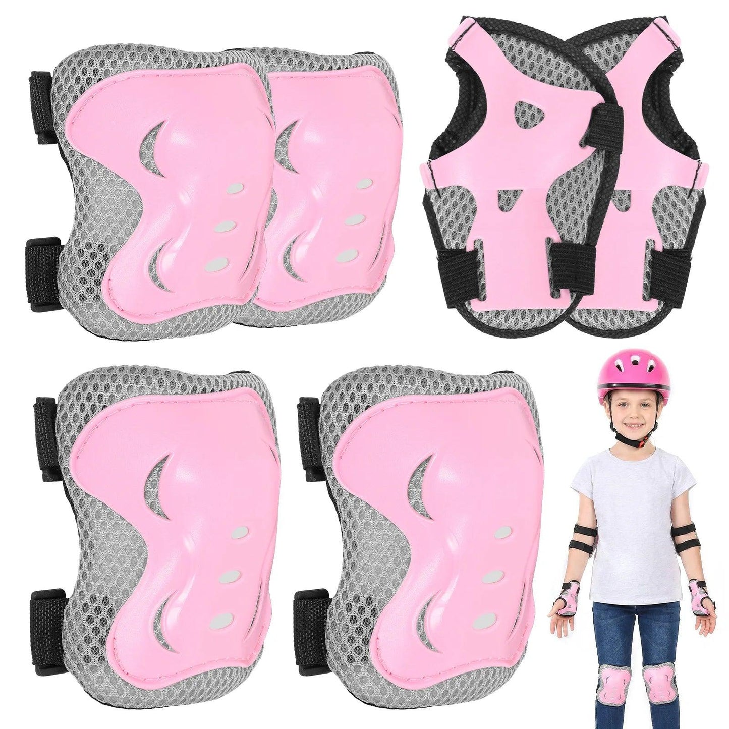 Kids Protective Pads | 6 Piece Kit | Toylandeu™