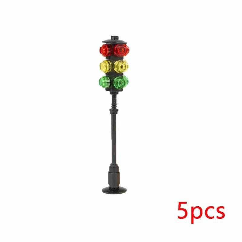 MOC City Series Scene Building Blocks Flower Shop Garden white poplar Men's restroom DIY Kids Toys Park Bench Street Lamp Toys - ToylandEU