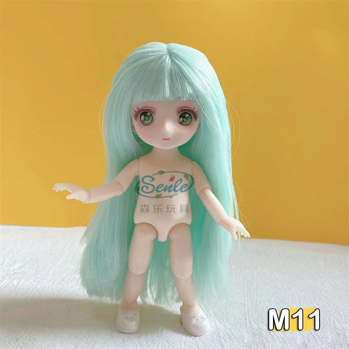 Anime Eye Naked Doll with Movable Joints and Shoes ToylandEU.com Toyland EU