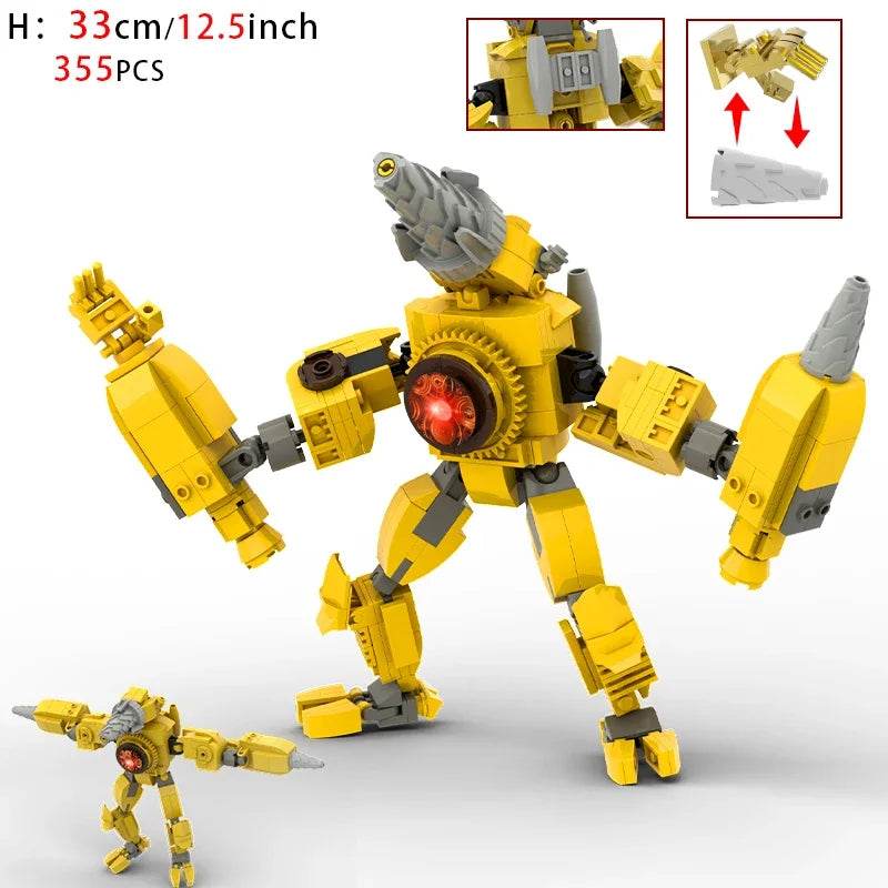 MOC Skibidi Figures Toilet Man Titan Clock King Blocks Set Building Bricks MOC - ToylandEU