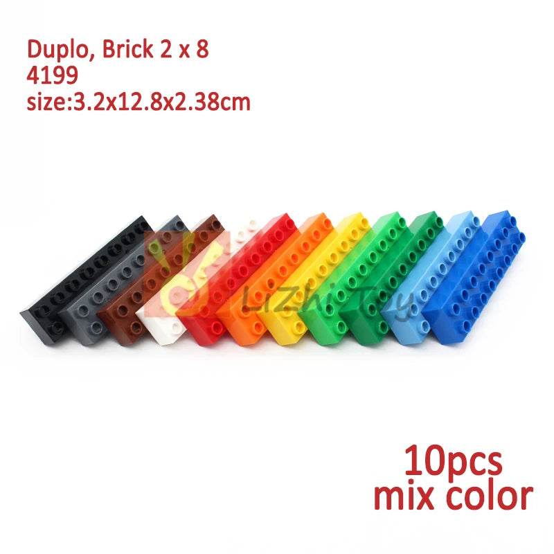 MOC Big Size Building Blocks Bricks Slope Windows Door Toys - ToylandEU