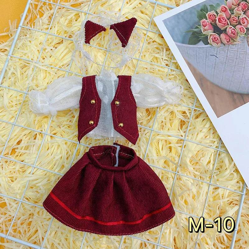 BJD Dolls For Girls 30 CM Anime Hinged Doll With Clothes - ToylandEU