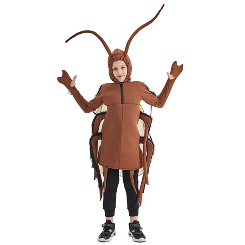 Hilarious Cockroach Costume for Family Fun - Perfect for Halloween & Events