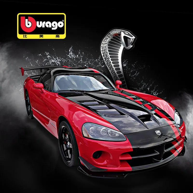 Diecast Car Model | Dodge Viper SRT-10 ACR Speedway | 1:24 Scale | Alloy