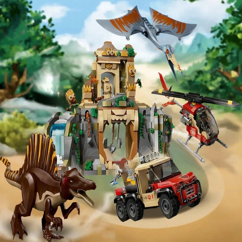 Dinosaur Building Blocks Air Mission Compatible Set 76976