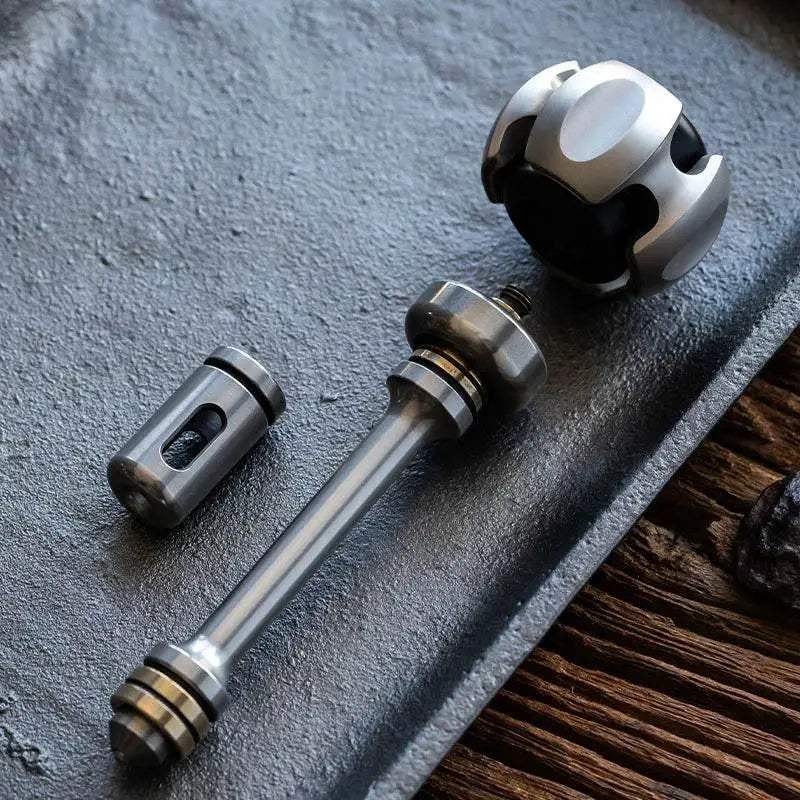 LAUTIE Fingertip Gyro NOIZ C-NANO EDC Out Of Print Decompression Luminous Metal Fidget Toy - ToylandEU