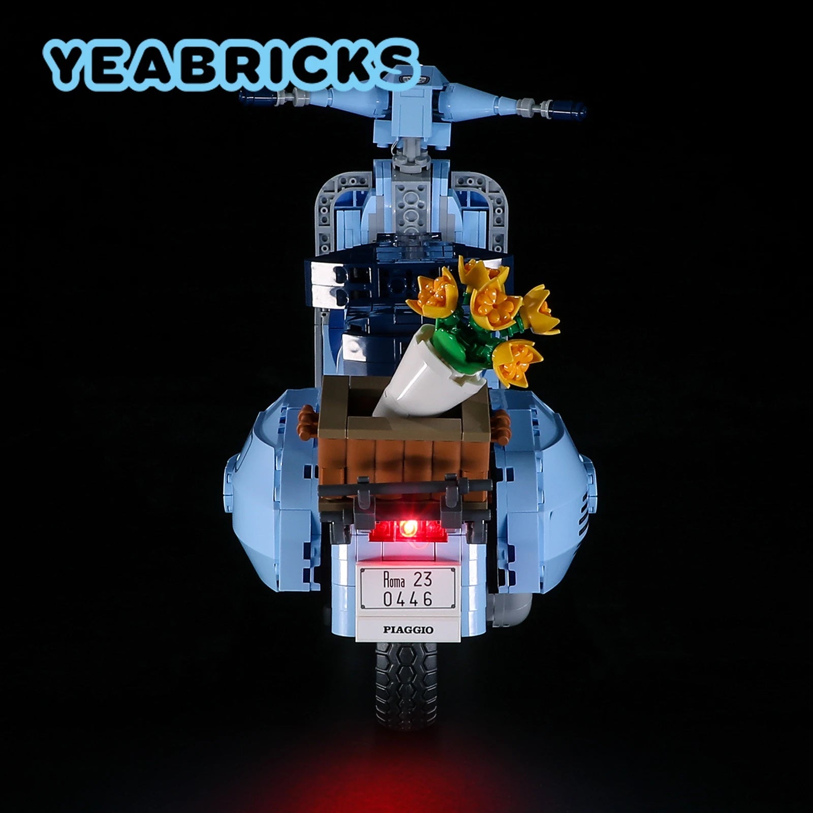 YEABRICKS LED Light Kit for 10298 Vespa 125 Model Building Set - ToylandEU