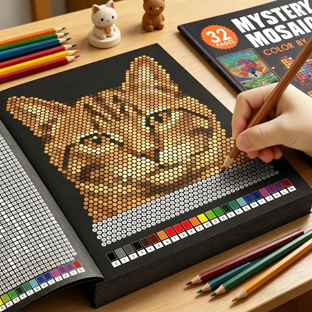 Color By Number Coloring Book | 32 Pages | Toylandeu™
