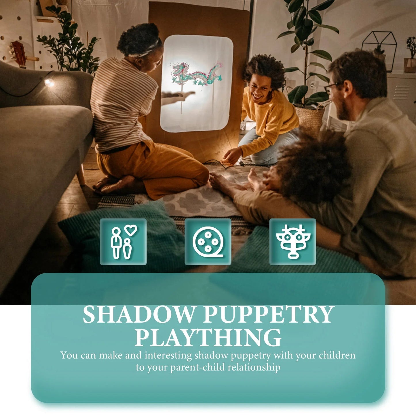 Chinese Shadow Puppetry DIY Craft Kit for Kids