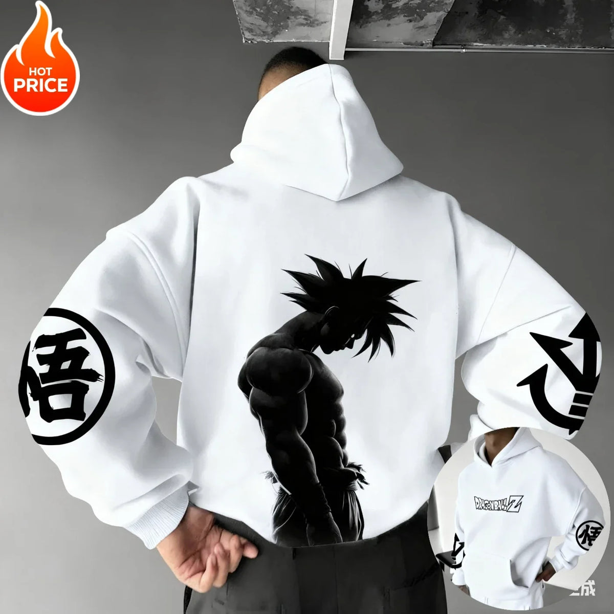 Graphic Hoodie | Dragon Ball Print | Oversized Pullover | Family Unisex Design