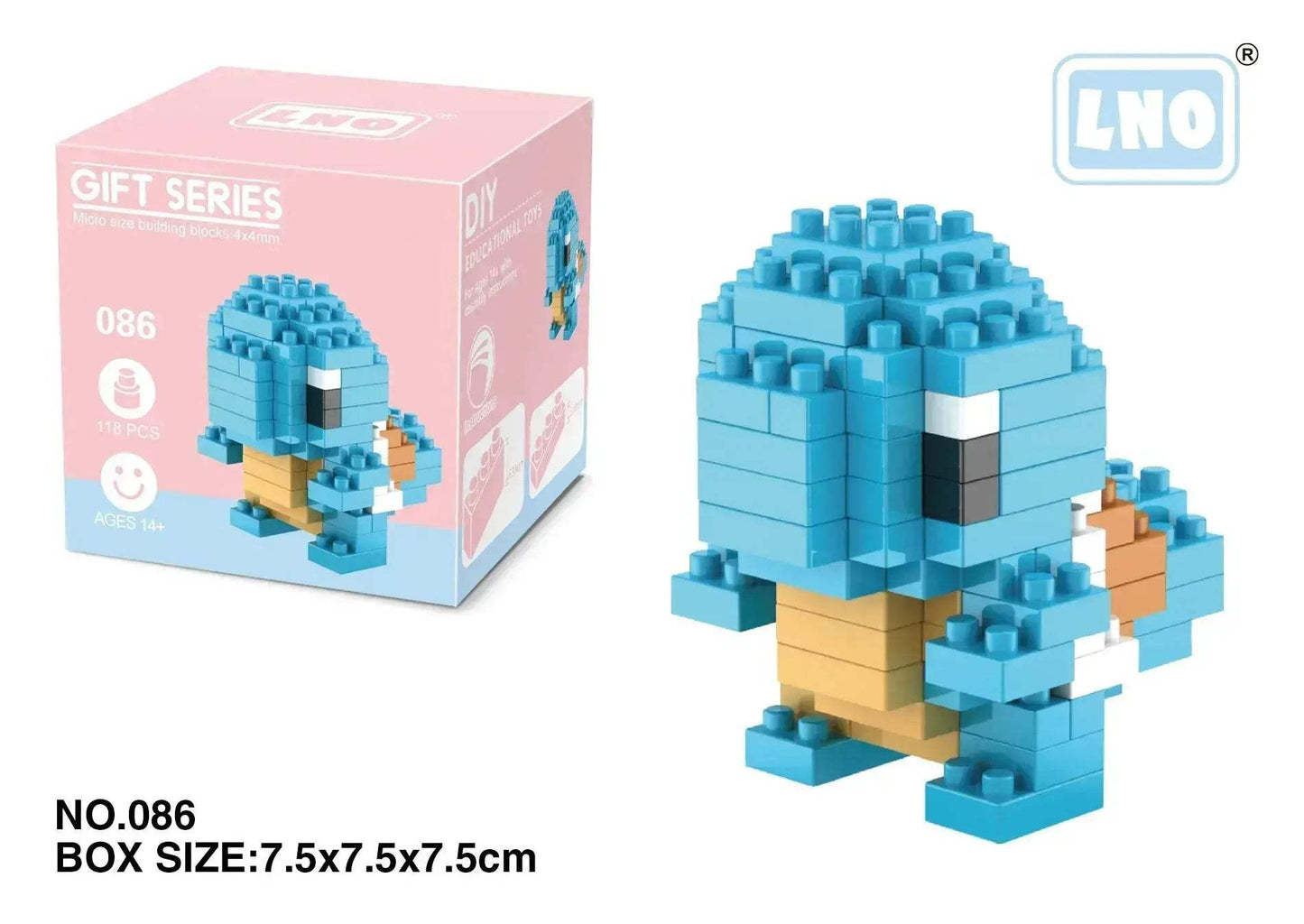 Pokemon Nanoblock Charizard Kyogre Groudon Rayquaza Set Educational - ToylandEU