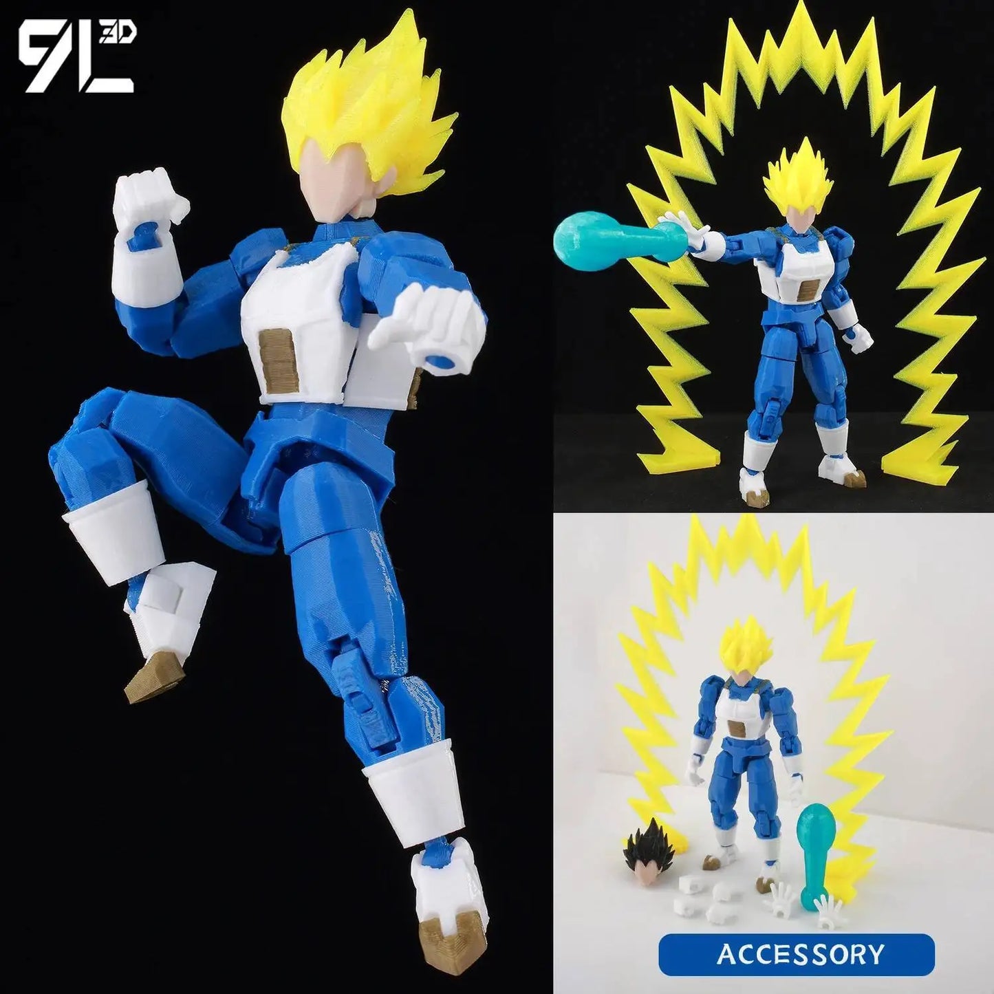 Dragon Ball Goku Beerus Action Figure Articulated Collectible