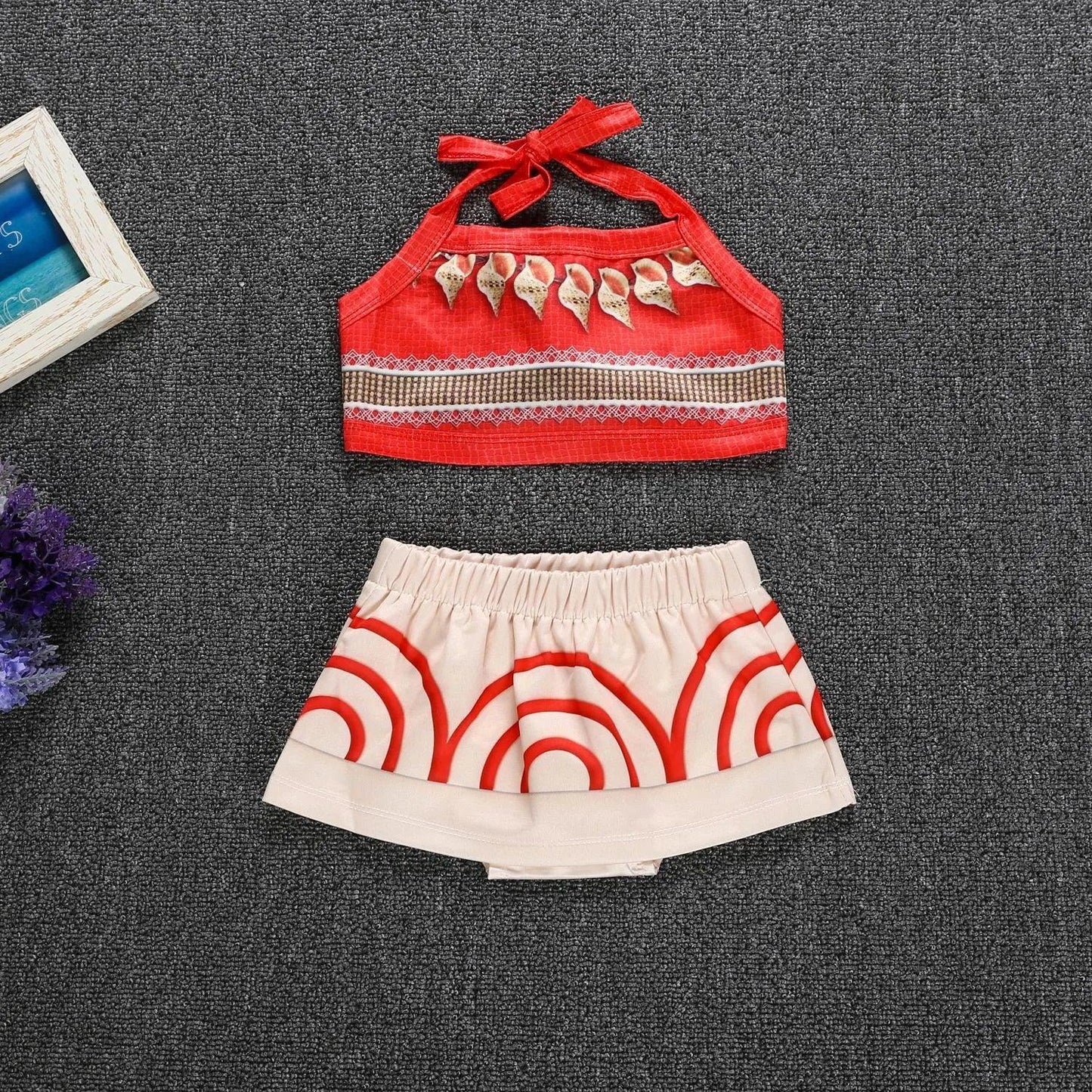 Moana Cosplay Dress | Ankle Length | Toylandeu™