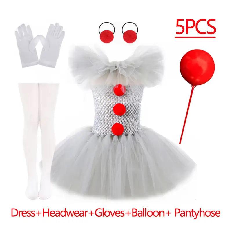 Girls Joker Costume | Polyester Tutu | Toylandeu™