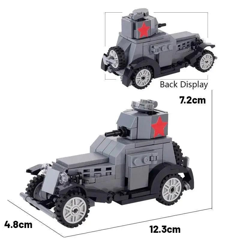 MOC WW2 Green Gas Mask German Military Soldiers Toys Gift Building Bricks MOC - ToylandEU