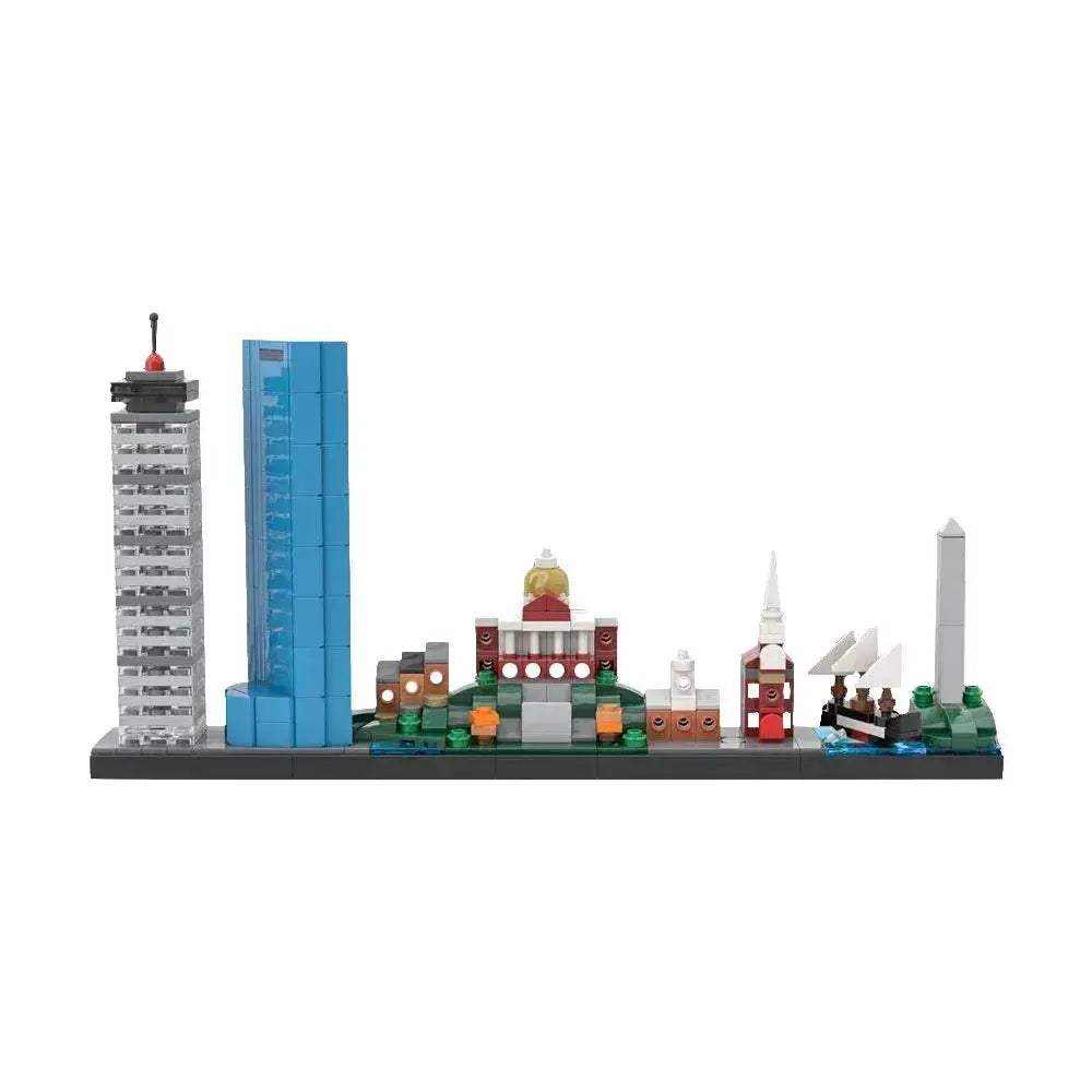 Lego Compatible City Skyline Architecture Blocks For Creative Builders - ToylandEU