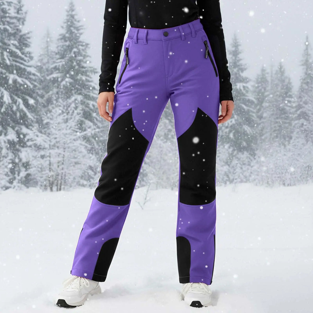 Girls Snow Pants | Waterproof Insulated | Fleece Thermal Inner | Youth Sizes