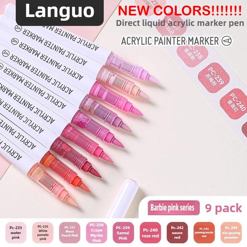 Acrylic Markers | Soft Brush Tip | Toylandeu™