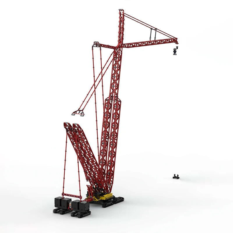 High-Quality 10388PCS MOC RC City Engineering Series SANY SCC40000 Crawler Crane - ToylandEU