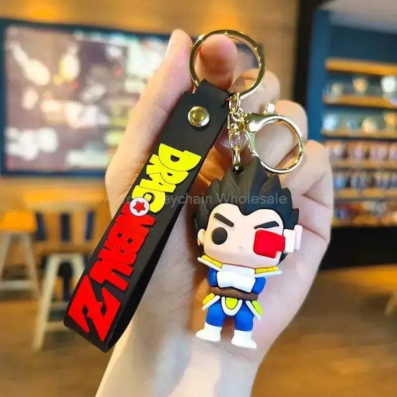 Dragon Ball Z Key Chains Anime Series Car Pendant Keyring Kids Accessories Gifts - CLOUDANIMESTUDIO