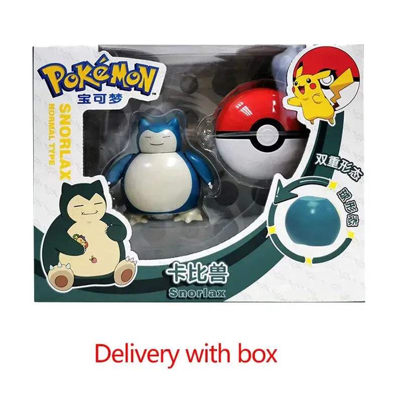 Pokeball Transforming Action Figure Set Pokemon Gift - ToylandEU