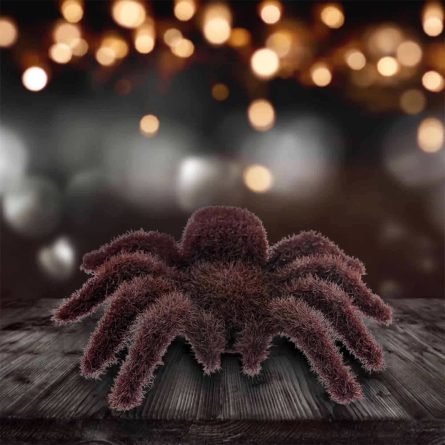 Spooktacular Realistic Giant Spider Decor for Halloween Fun!