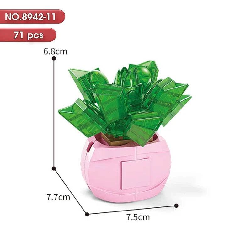 Educational Blocks Lego Compatible Floral Bonsai Kit Kids - ToylandEU