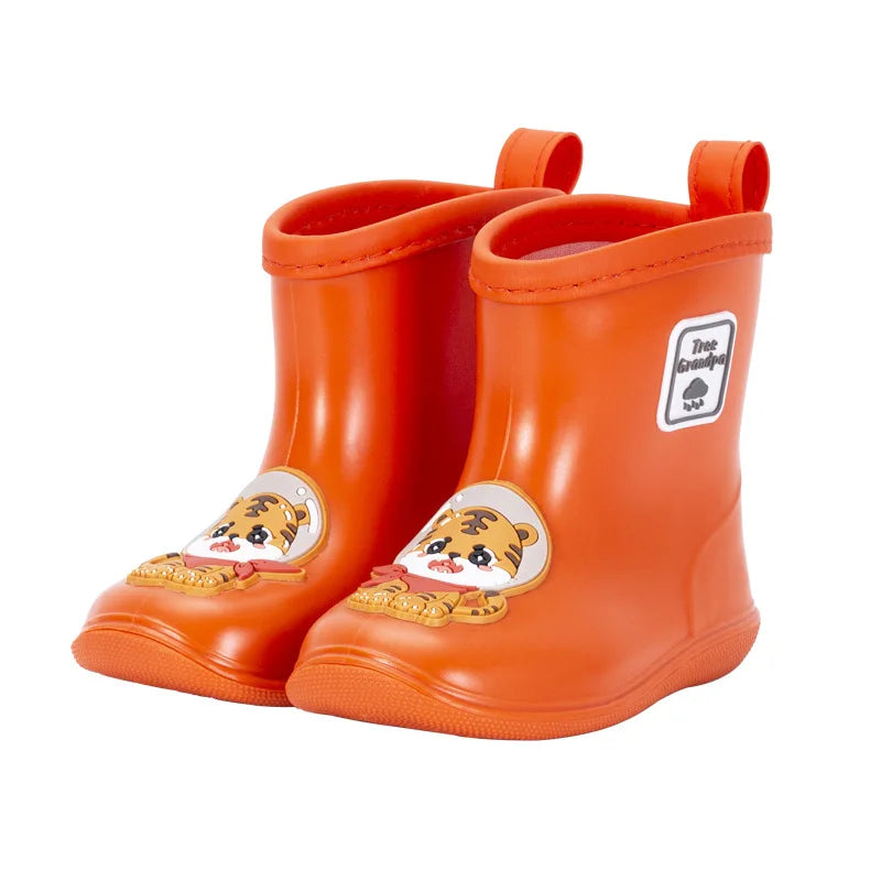 Toddler Rain Boots | Waterproof | Easy On | For Ages 1 To 6