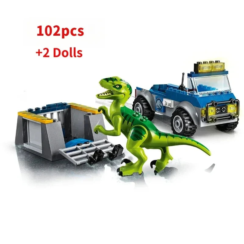 Dinosaur Air Mission Building Blocks Set Compatible MOC