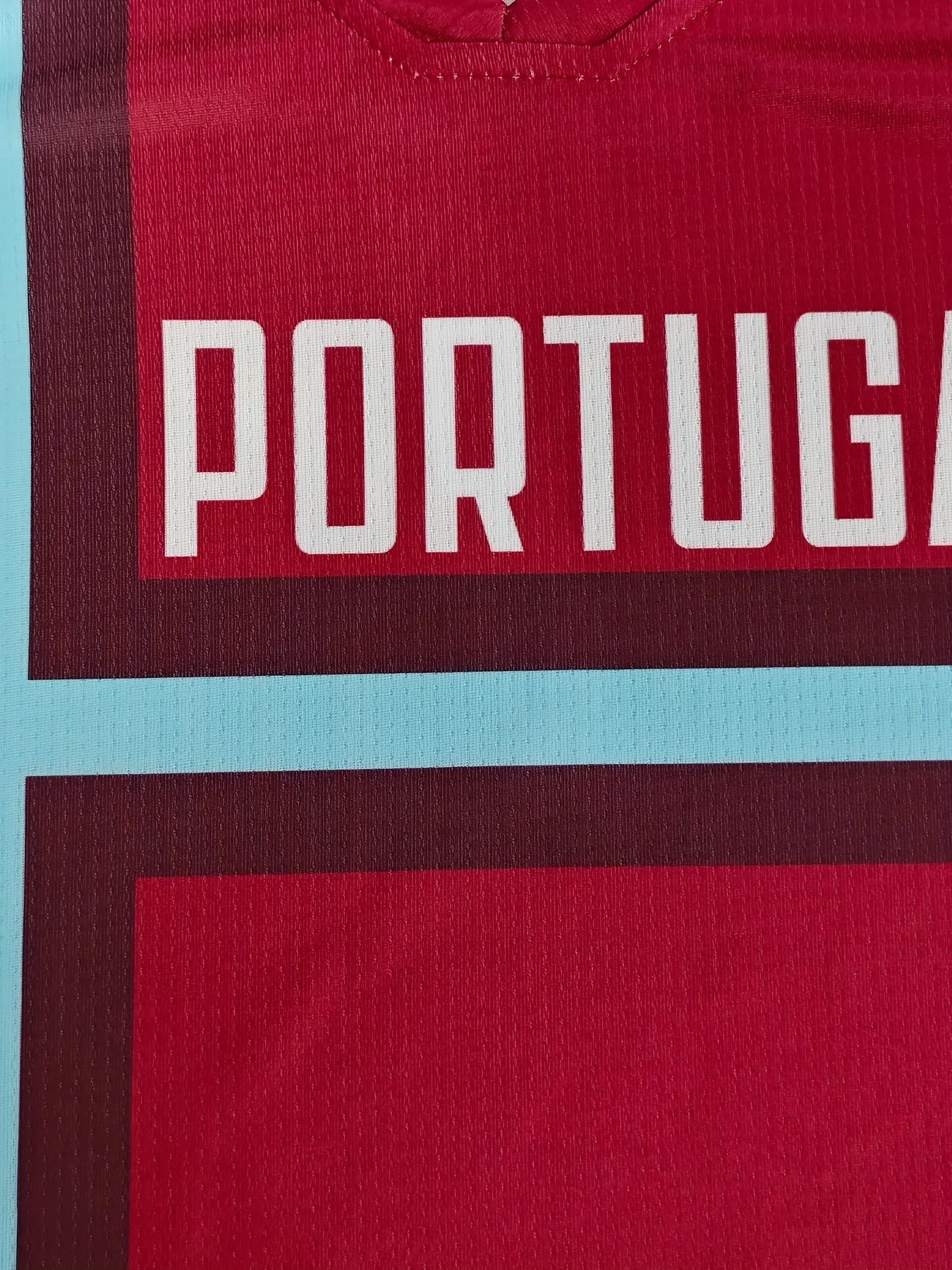 Customizable Portugal Youth Soccer Jersey - Personalized Name & Number Football Uniform for Kids Aged 3-14 Years