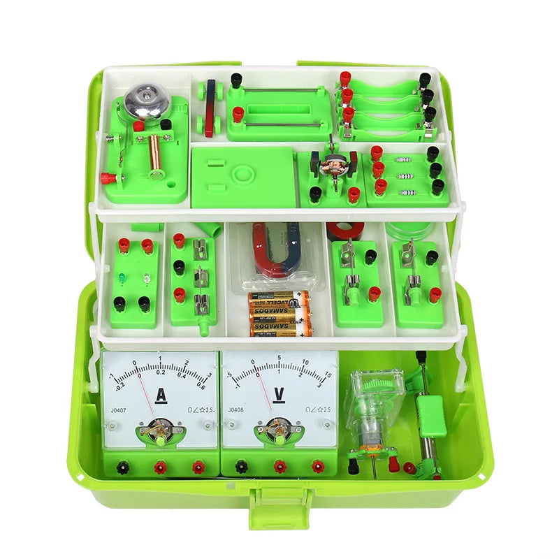 DIY Physics Circuit and Magnetism Experiment Kit with Learning Tools - ToylandEU
