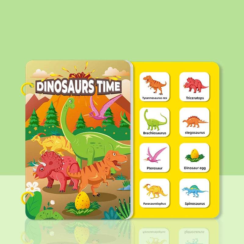 Children Early Education Quiet Busy Paste a Book Baby DIY Puzzle Sticker Montessori Toy Portable Educational Toy Sticker Book - ToylandEU