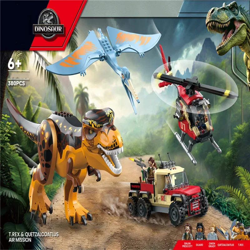 Dinosaur Building Blocks Air Mission Compatible Set 76976