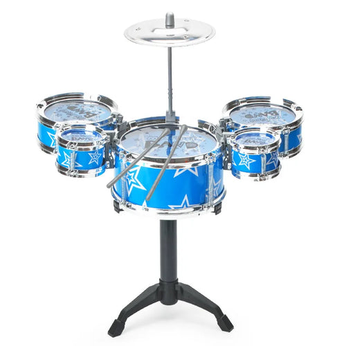 Simulation Jazz Drum Music with 5 Drums Sets Musical Instruments Toys ToylandEU.com Toyland EU