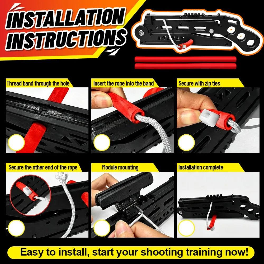 Folding Slingshot | High Precision | Toylandeu™