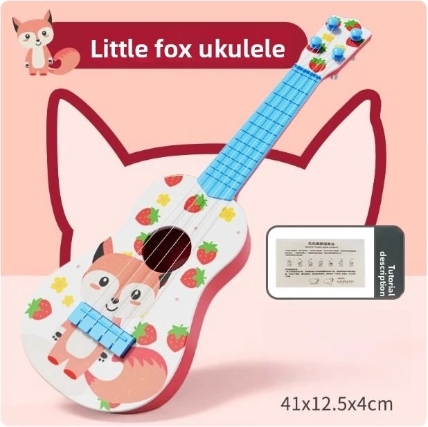 Kids Mini Guitar Toy For Beginners With Realistic Sound