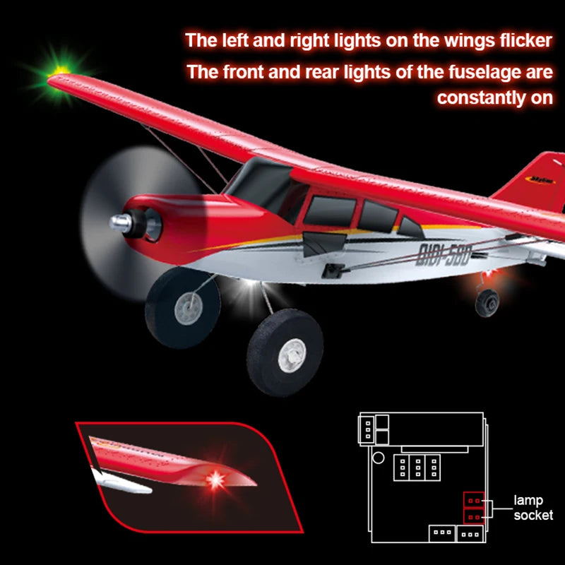 Qidi560 Brushless RC Airplane Toy - Ultimate Indoor & Outdoor Fun