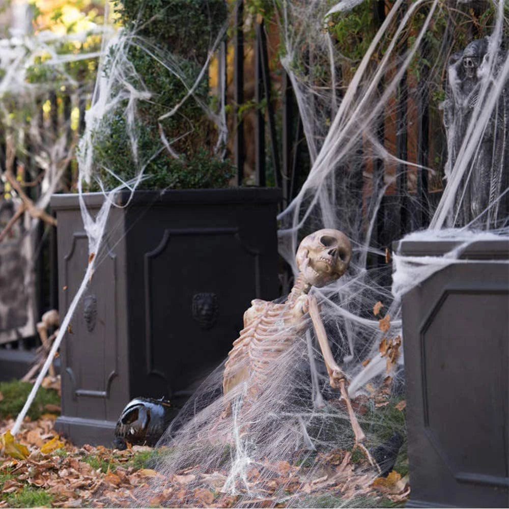 Hanging Skeleton | Realistic Pose | Weather Resistant | Yard Porch Decor