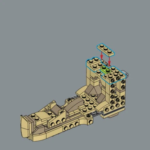 Building Block Set | Tyrannosaurus Rex Skeleton | 3145 Pieces | LEGO Compatible